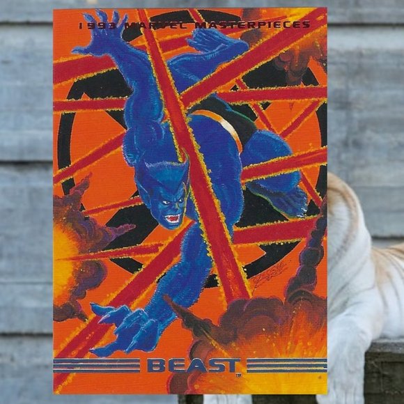 1993 Marvel Masterpieces Trading Card - Beast to Black Widow - Picture 6 of 10